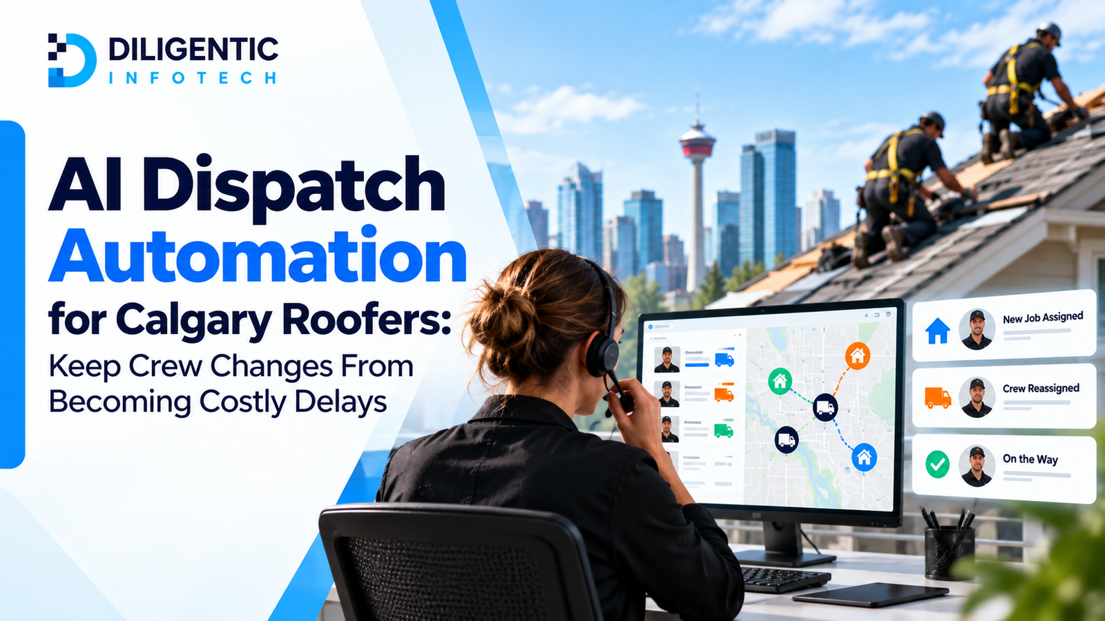 AI dispatch automation for calgary